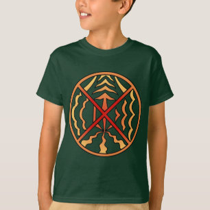 Native Art T-Shirt Biologisch Kind Elements Shirt