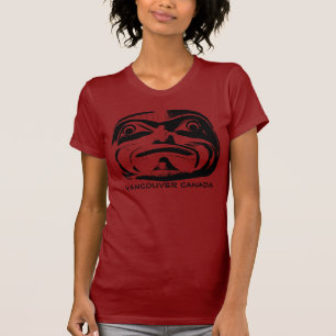 Native Art T-Shirt Vancouver Biologische Aangepast