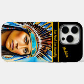 Native Art Tribal Elegance Case-Mate iPhone Case (Achterkant (horizontaal))