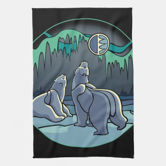 Native Beer Art Towel Polar Beer Tea Towel Theedoek (Verticaal)