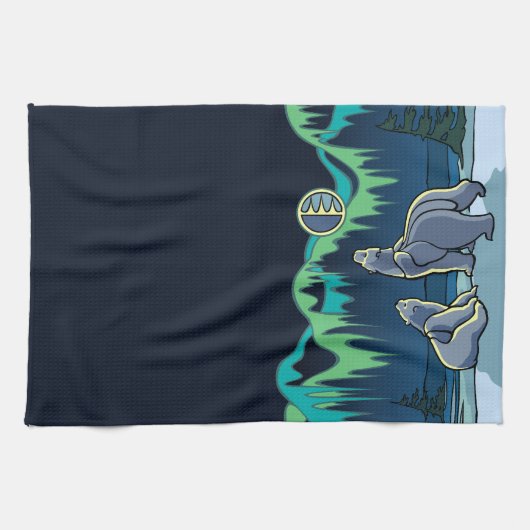 Native Beer Art Towel Polar Beer Tea Towel Theedoek (Horizontaal)