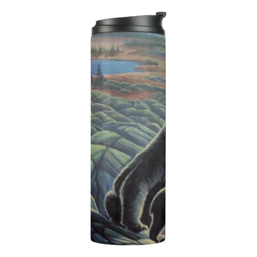 Native Beer Art Tumbler Mokken Polar Beer Drinkwar Thermosbeker (Gedraaid links)