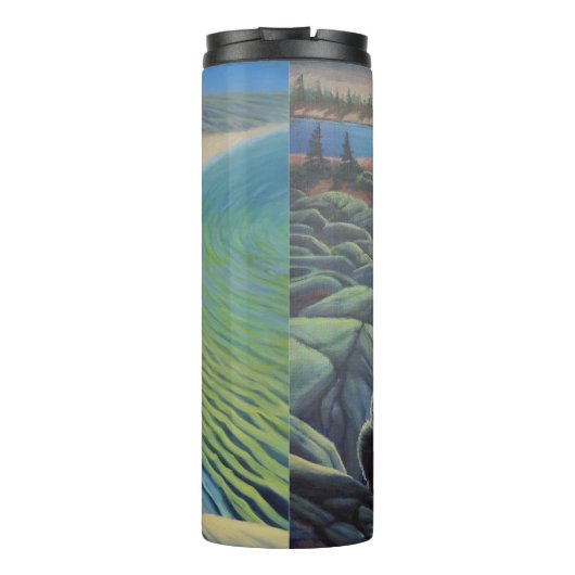 Native Beer Art Tumbler Mokken Polar Beer Drinkwar Thermosbeker (Achterkant)