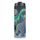 Native Beer Art Tumbler Mokken Polar Beer Drinkwar Thermosbeker (Voorkant)