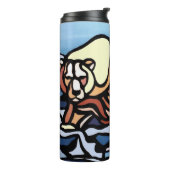 Native Beer Art Tumbler Mokken Polar Beer Drinkwar Thermosbeker (Gedraaid links)