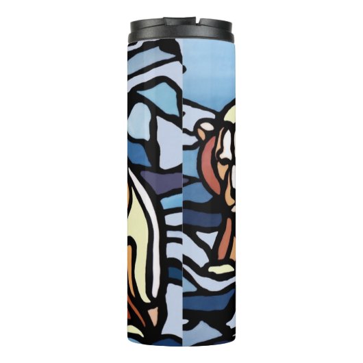Native Beer Art Tumbler Mokken Polar Beer Drinkwar Thermosbeker (Achterkant)