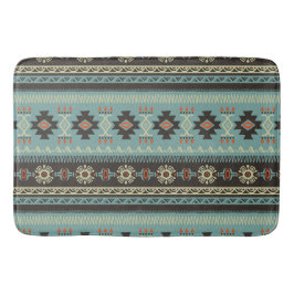 Native Blanket Pattern Badmat