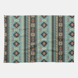 Native Blanket Pattern Theedoek