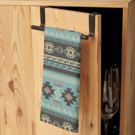 Native Blanket Pattern Theedoek