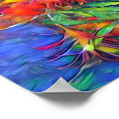 Native Bottle Brush Poster (Hoek)