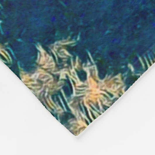 Native Cheyenne Buffalo Sacred Medicine Wheel Art Fleece Deken (Hoek)