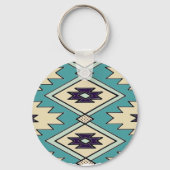 Native Chieftain Pattern Sleutelhanger (Voorkant)