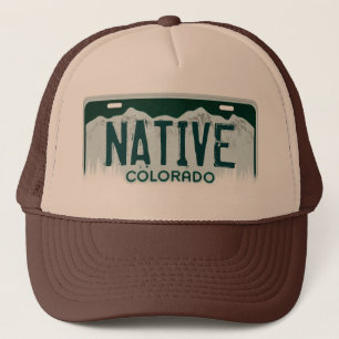 Native Colorado licence bord souvenir pet