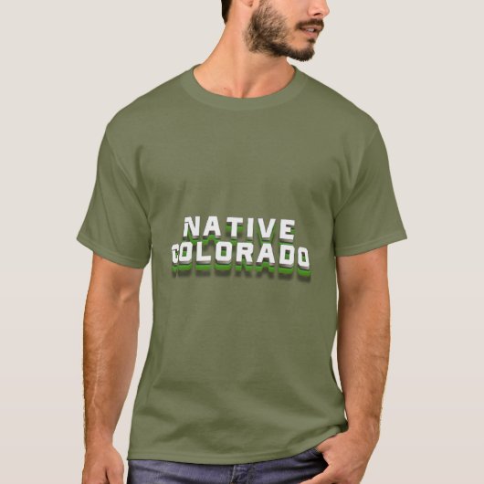 Native Colorado T-shirt (Voorkant)