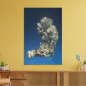 Native Copper (Cu), Michigan, Verenigde Staten Canvas Afdruk (Insitu (Woonkamer))