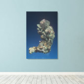 Native Copper (Cu), Michigan, Verenigde Staten Canvas Afdruk (Insitu (Houten vloer))