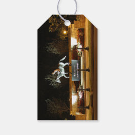 Native Dancer Horse Statue Saratoga Gift Label Cadeaulabel