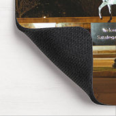 Native Dancer Horse Statue Saratoga Mousepad Muismat (Hoek)