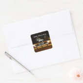 Native Dancer Horse Statue Saratoga Sticker (Envelop)