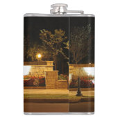 Native Dancer Horse Statue Saratoga Vinyl Flask Heupfles (Achterkant)