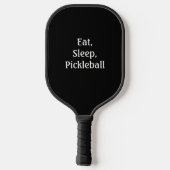 Native Dancer Statue Saratoga Pickleball Paddle (Achterkant)