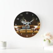 Native Dancer Statue Saratoga Wandklok Nummer (Huis)