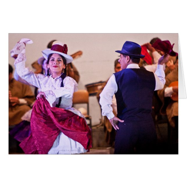 Native Dancers in Cusco 2 (Voorkant Horizontaal)