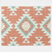 Native Desert 60x80 Fleece Blanket Deken (Voorkant (Horizontaal))