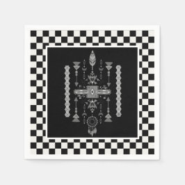 Native design-servetten servet