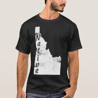 Native Design van Idaho in nood T-shirt