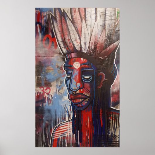 "Native", door Ryan Gardell Poster (Voorkant)