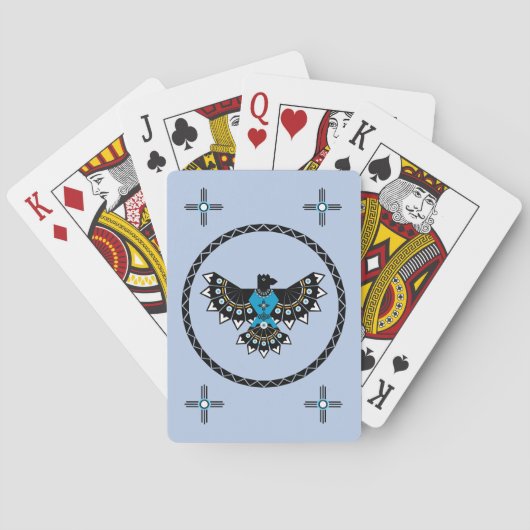 Native Eagle Pokerkaarten (Achterkant)