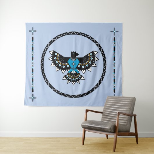 Native Eagle Tapestry Wandkleed (In Situ (horizontaal))