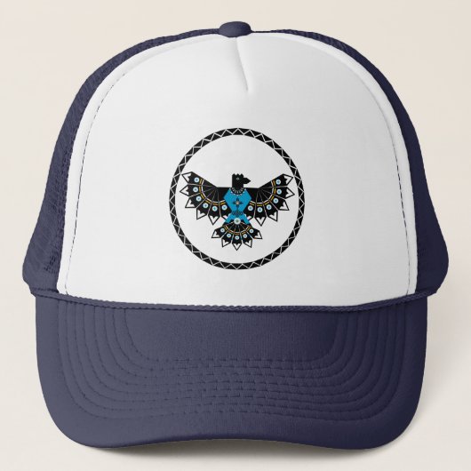 Native Eagle Trucker Hoed Trucker Pet (Voorkant)