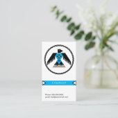 Native Eagle Visitekaartje (Staand voorkant)