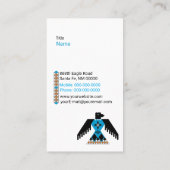 Native Eagle Visitekaartje (Achterkant)