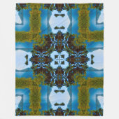 Native Earth, Wind & Water Energiebalans Mandala Fleece Deken (Voorkant)