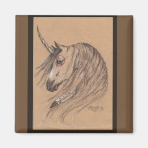 Native Eenhoorn Magnet