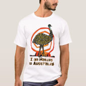 Native Emu T-shirt (Voorkant)