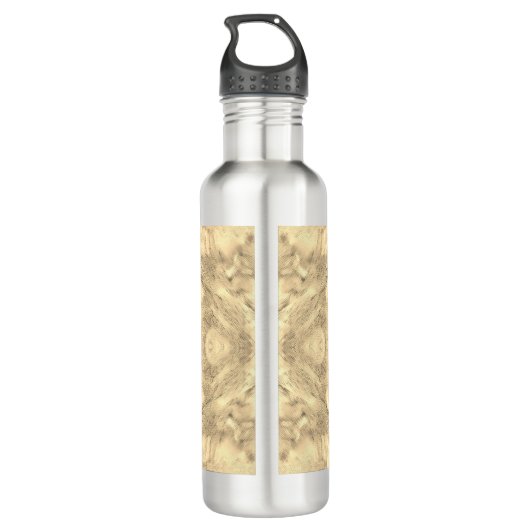 Native Fantasy Pattern – Wood Dream Boho Waterfles (Achterkant)