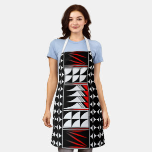 Native Feather Blessing in rood Schort