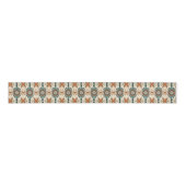 Native Feather Retro Dream Catcher Pattern Grosgrain Lint (Voorkant)