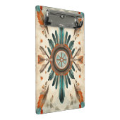  Native Feather Retro Dream Catcher Pattern Mini Klembord (Schuin)