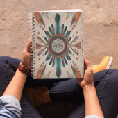  Native Feather Retro Dream Catcher Pattern Notitieboek