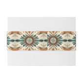  Native Feather Retro Dream Catcher Pattern Uitnodigingen Wikkel (Achterkant Voorbeeld)