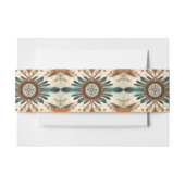  Native Feather Retro Dream Catcher Pattern Uitnodigingen Wikkel (Voorkant Voorbeeld)