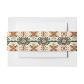  Native Feather Retro Dream Catcher Pattern Uitnodigingen Wikkel (Voorkant Voorbeeld)