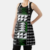 Native Feather Zegen in Groen Schort (Insitu)