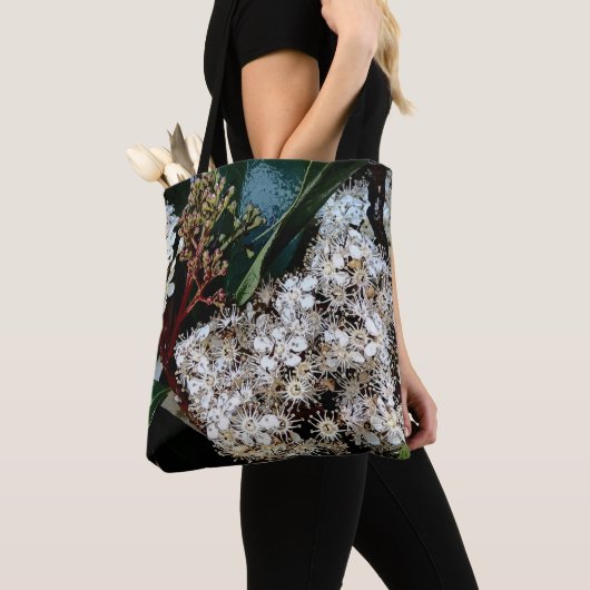 Native florale canvas tassen (Dichtbij)