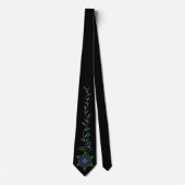 Native Flower Art Stropdas Metis Beading Stropdass (Voorkant)